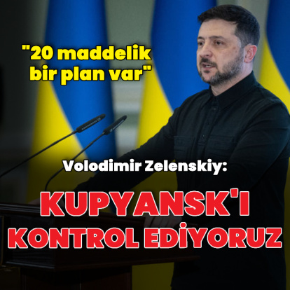 "Kupyansk'ı kontrol ediyoruz"