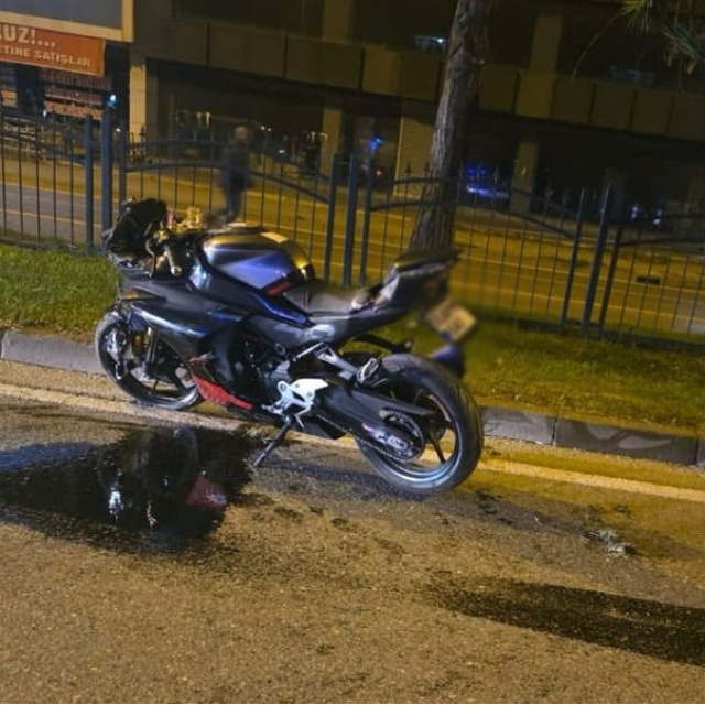 Genç motosiklet sürücüsü kazada öldü