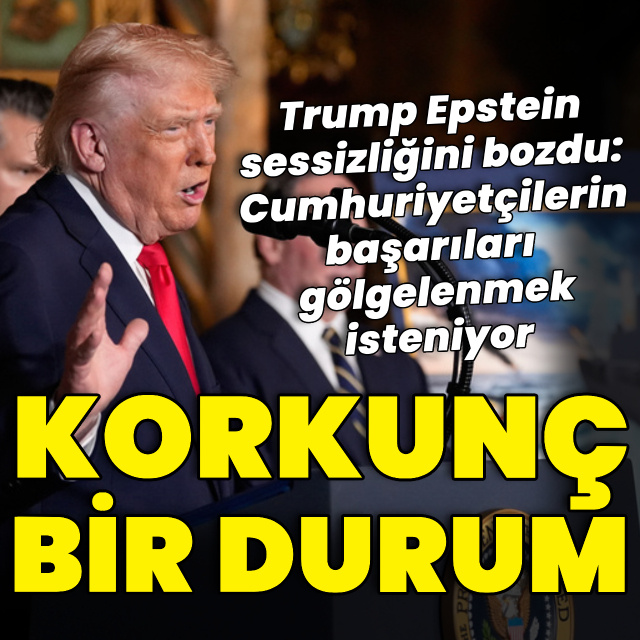 Trump Epstein sessizliğini bozdu