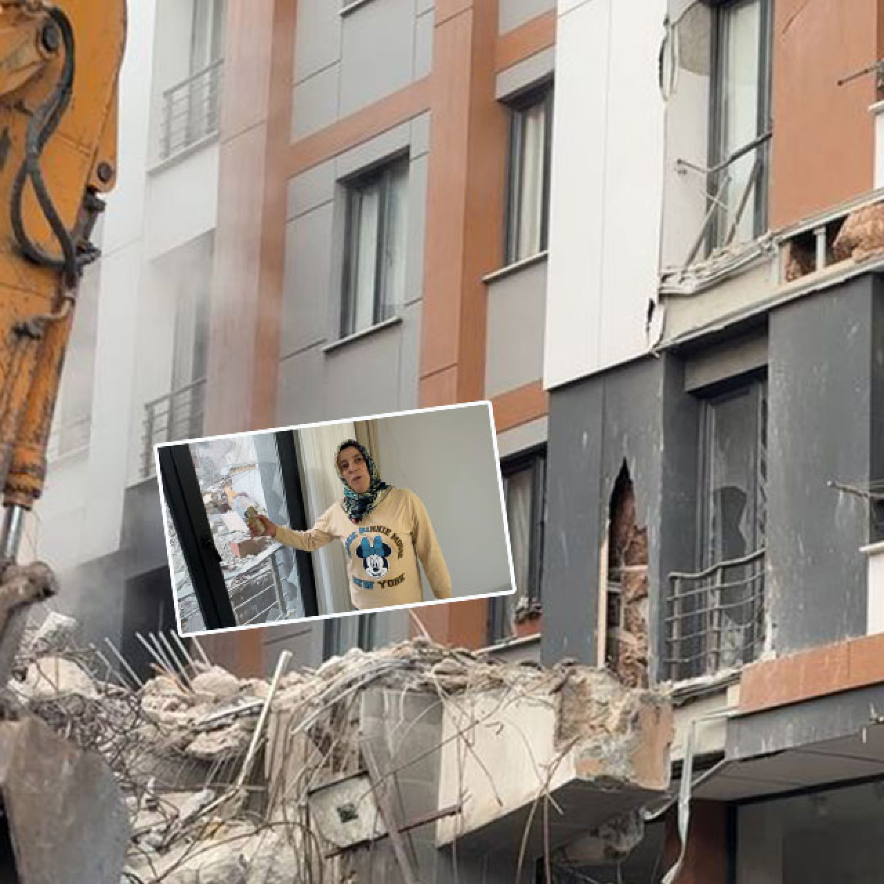Olay yeri: İstanbul... Yıkım sırasında yıkımı yaşadı!