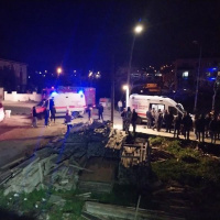 Motosikletle feci kaza