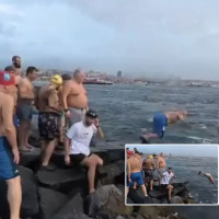 Burası İstanbul... Aralıkta deniz keyfi!