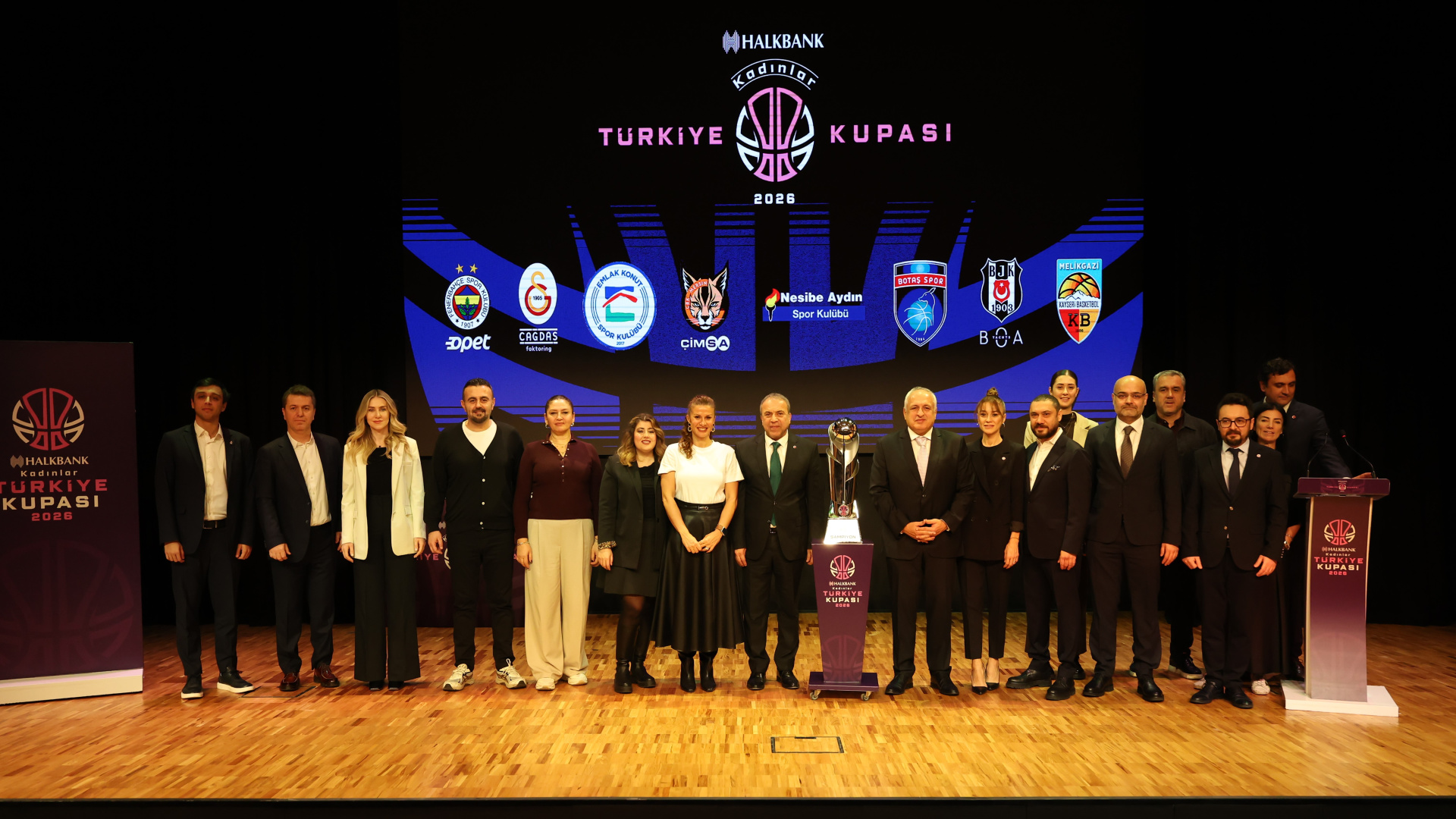 Halkbank Kadınlar Basketbol Türkiye Kupası'nda Kura Çekildi: Çeyrek Final Eşleşmeleri Belli Oldu