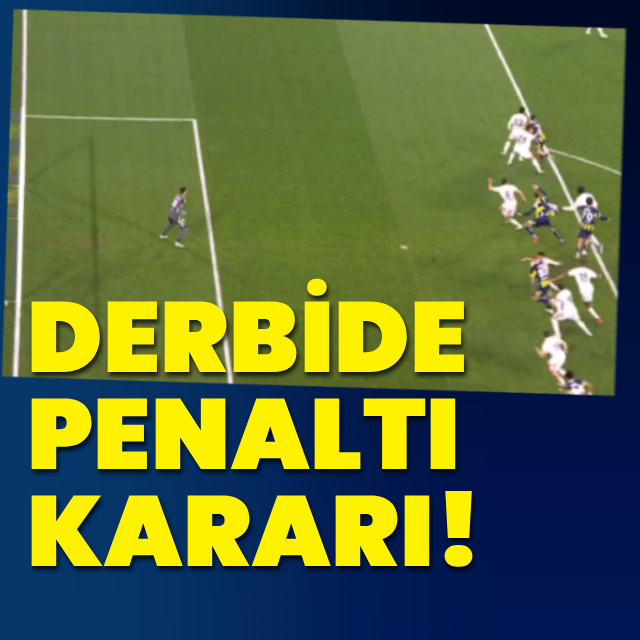 Dev derbide penaltı kararı!