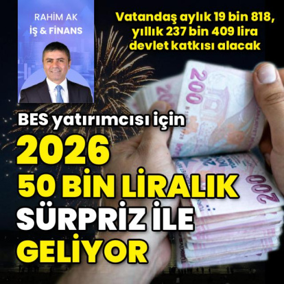 BES yatırımcısına 50 binlik piyango