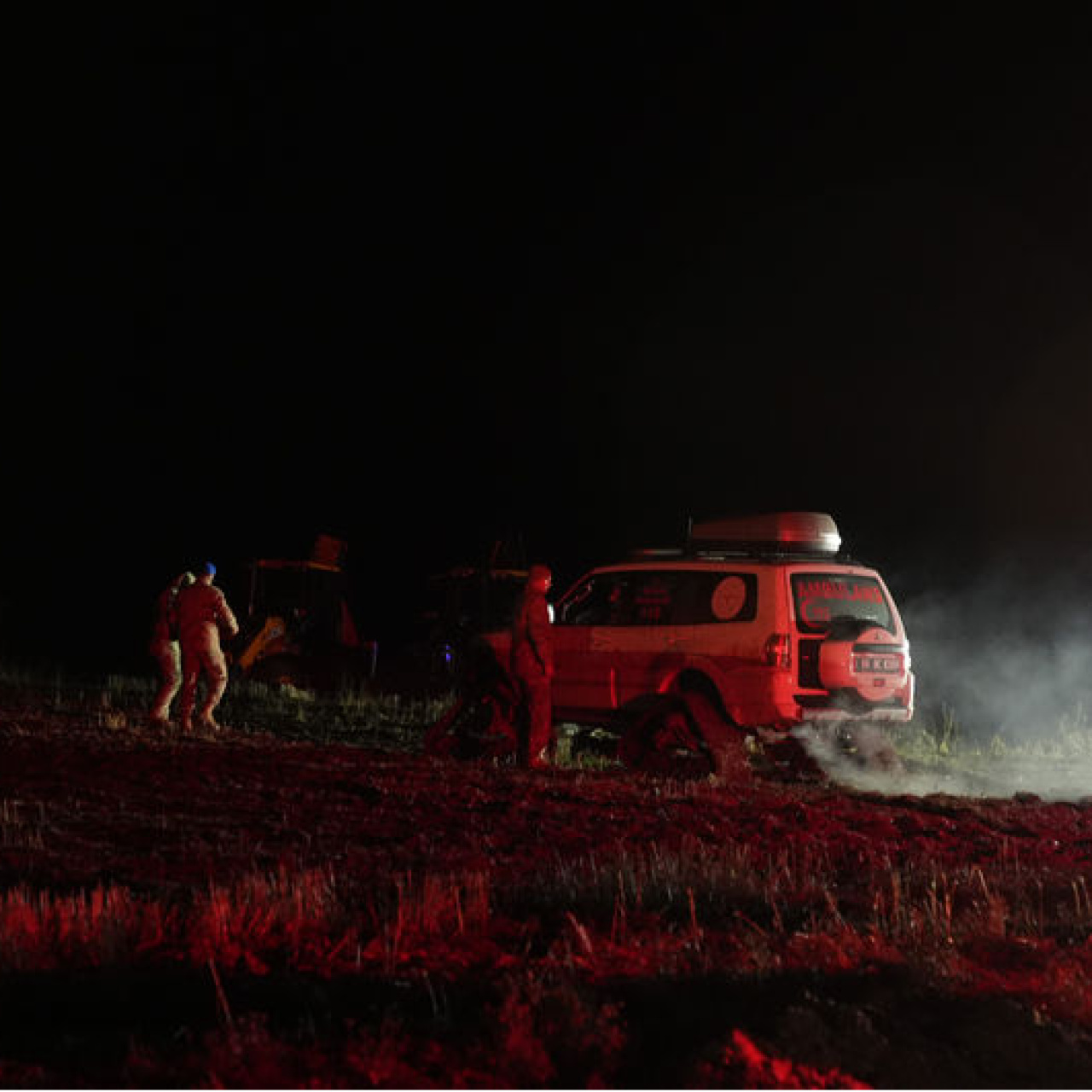 Libya heyetini taşıyan uçak Ankara'da düştü