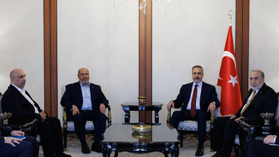 Bakan Fidan Hamas heyetiyle görüştü