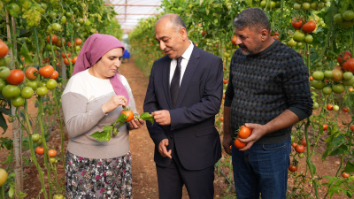 Pestisit analizini kendi laboratuvarında yapıyor