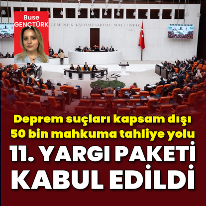 11. Yargı Paketi TBMM'den geçti