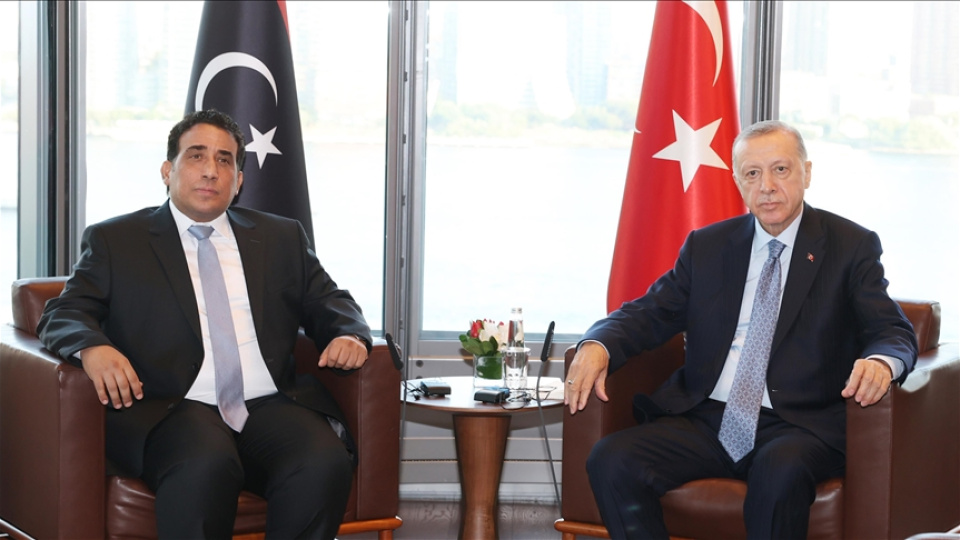 Cumhurbaşkanı Erdoğan, Libya Başkanlık Konseyi Başkanı ile görüştü
