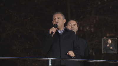 Özgür Özel, Kağıthane'de konuştu