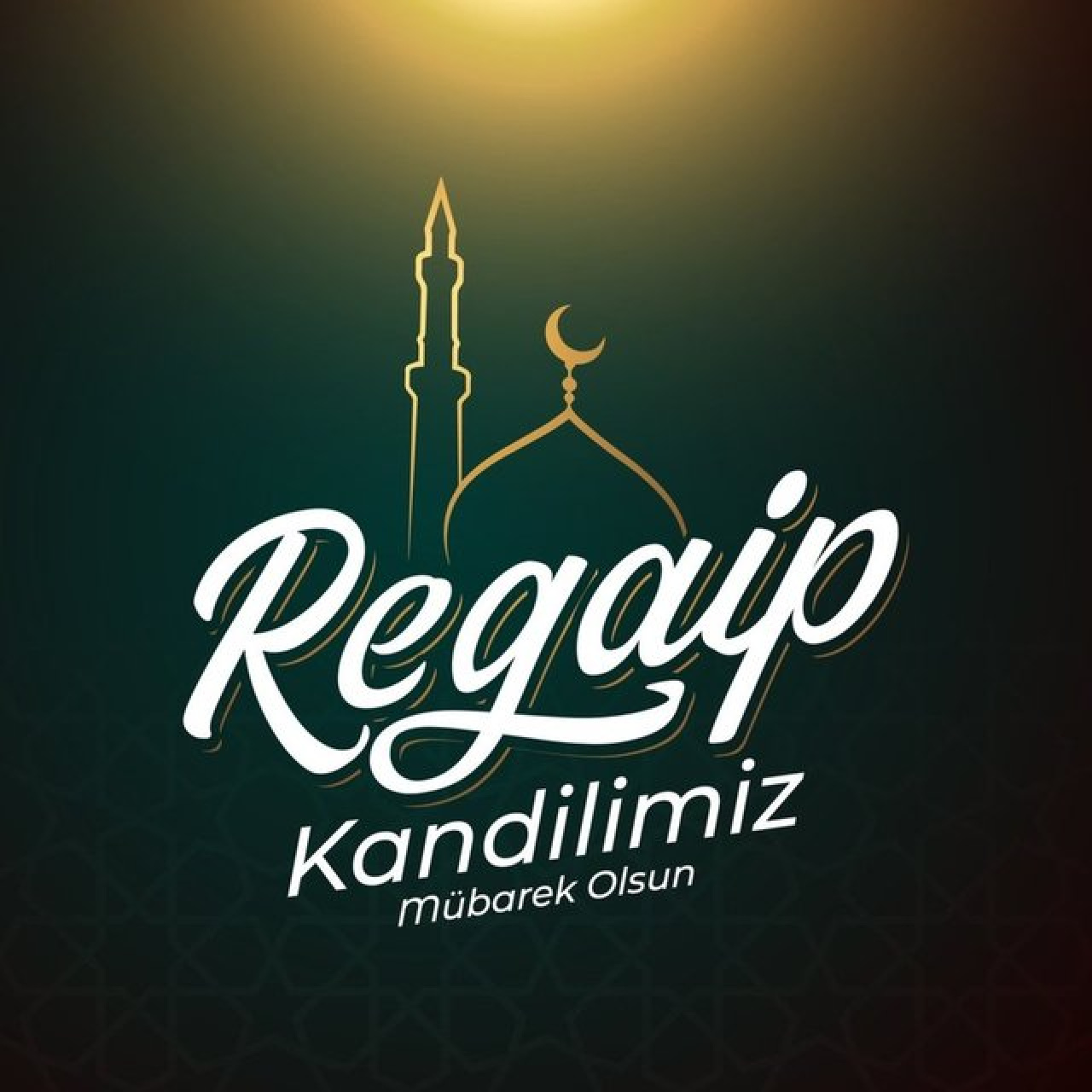 Resimli Regaip Kandili mesajları