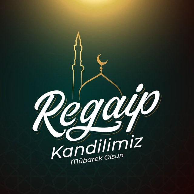 Resimli Regaip Kandili mesajları