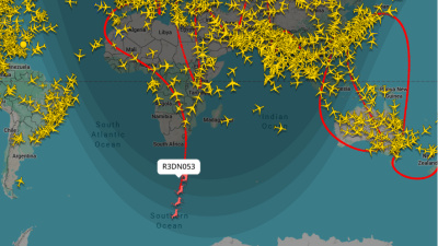 Santa1 kodlu Noel uçuşu başladı