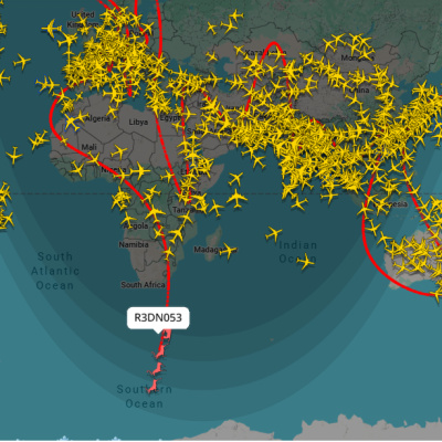 Santa1 kodlu Noel uçuşu başladı