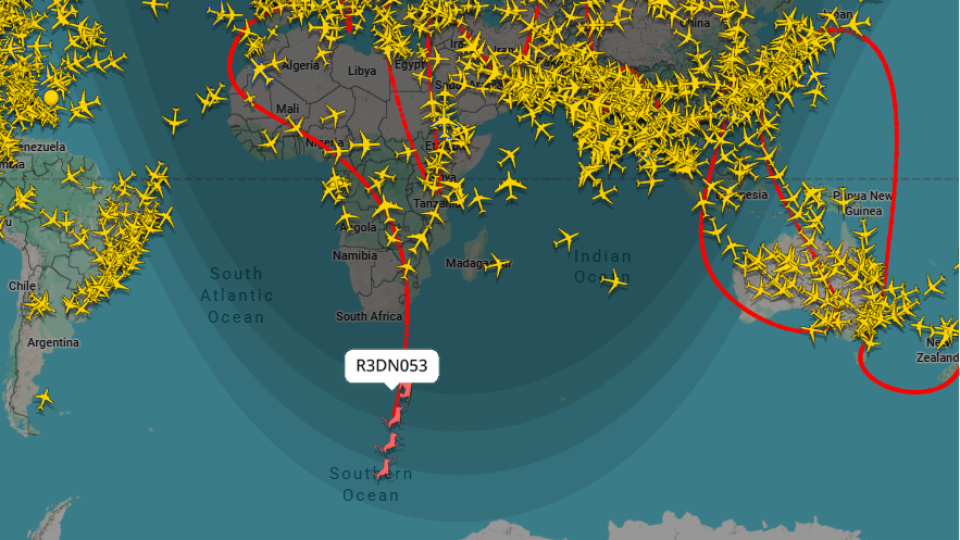 Santa1 kodlu Noel uçuşu başladı