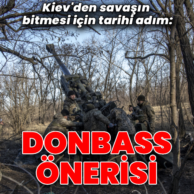 Ukrayna'dan kritik Donbass önerisi