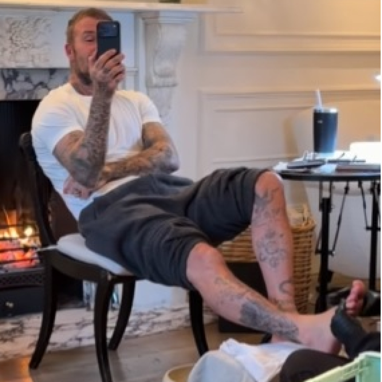 Beckham'ın bakımı böyle olur