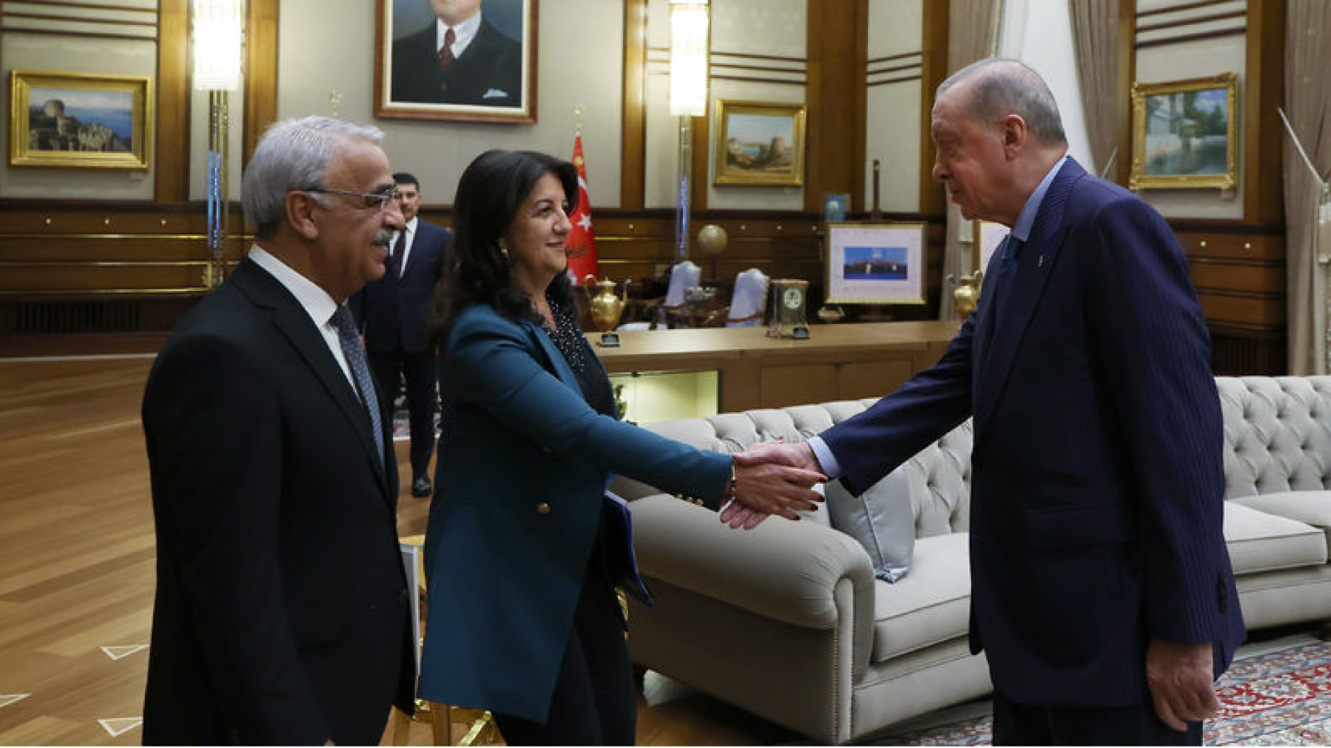 DEM Parti’nin Cumhurbaşkanı Erdoğan’a randevu talebi yeni yıla kaldı | Son dakika haberleri