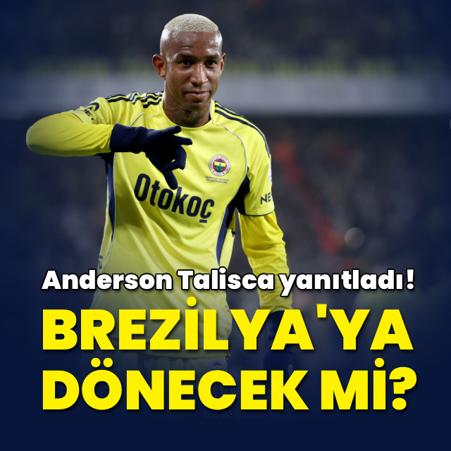 Talisca'ya Brezilya'ya dönüş sorusuna yanıt!