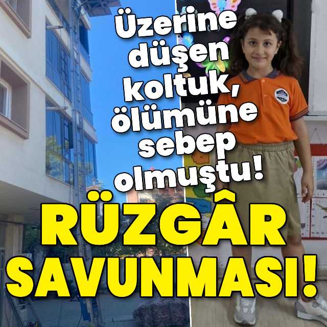 Ölüme yol açan koltukla ilgili rüzgar savunması!