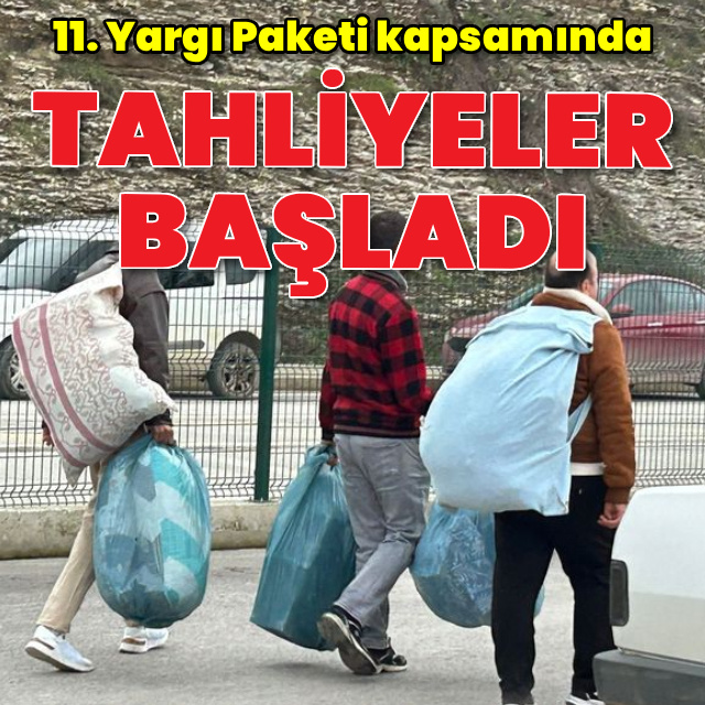 Kocaeli Cezaevi’nde tahliyeler başladı