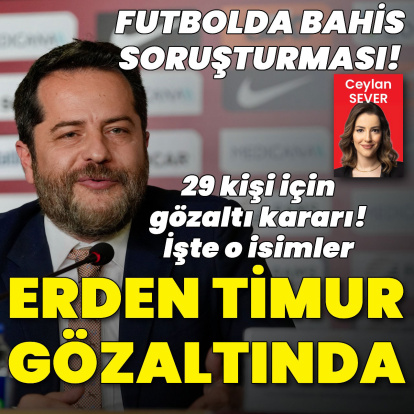 Futbolda bahis soruşturması: 14'ü futbolcu 29 gözaltı!