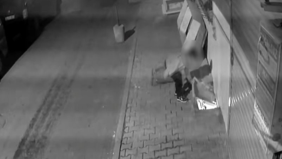 Tehlikeli "oyun" güvenlik kamerasında