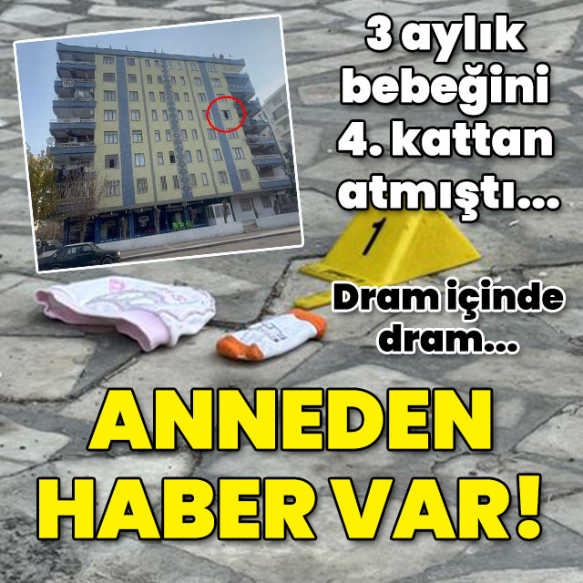 3 aylık bebeğini 4. kattan atmıştı... Dram içinde dram!
