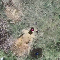 İzinsiz kazıya drone ile suçüstü!