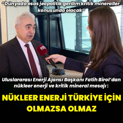 "Türkiye için nükleer enerji olmazsa olmaz"