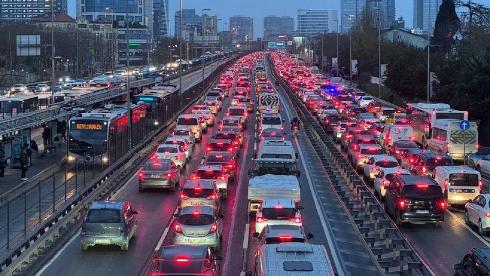 Trafik yoğunluğu yüzde 83'e ulaştı