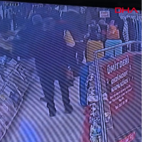 Polisi görünce bayıldı!