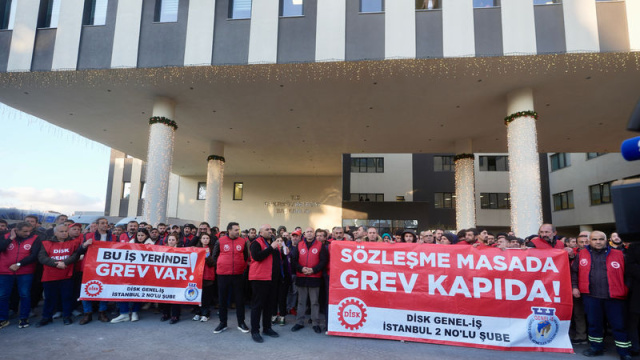 Bakırköy Belediyesi'nde grev
