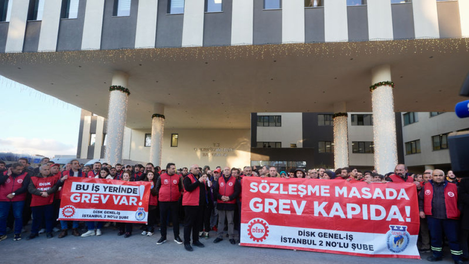 Bakırköy Belediyesi'nde grev