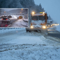 Sürücüler dikkat! Bolu Dağı'nda yoğun kar: 10 santime ulaştı!