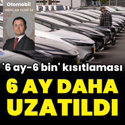 İkinci elde '6+6' kısıtlaması uzatıldı