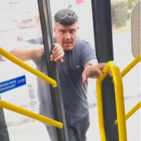 Şoföre şiddet kamerada