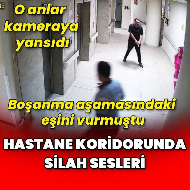 Koridorda silah sesleri