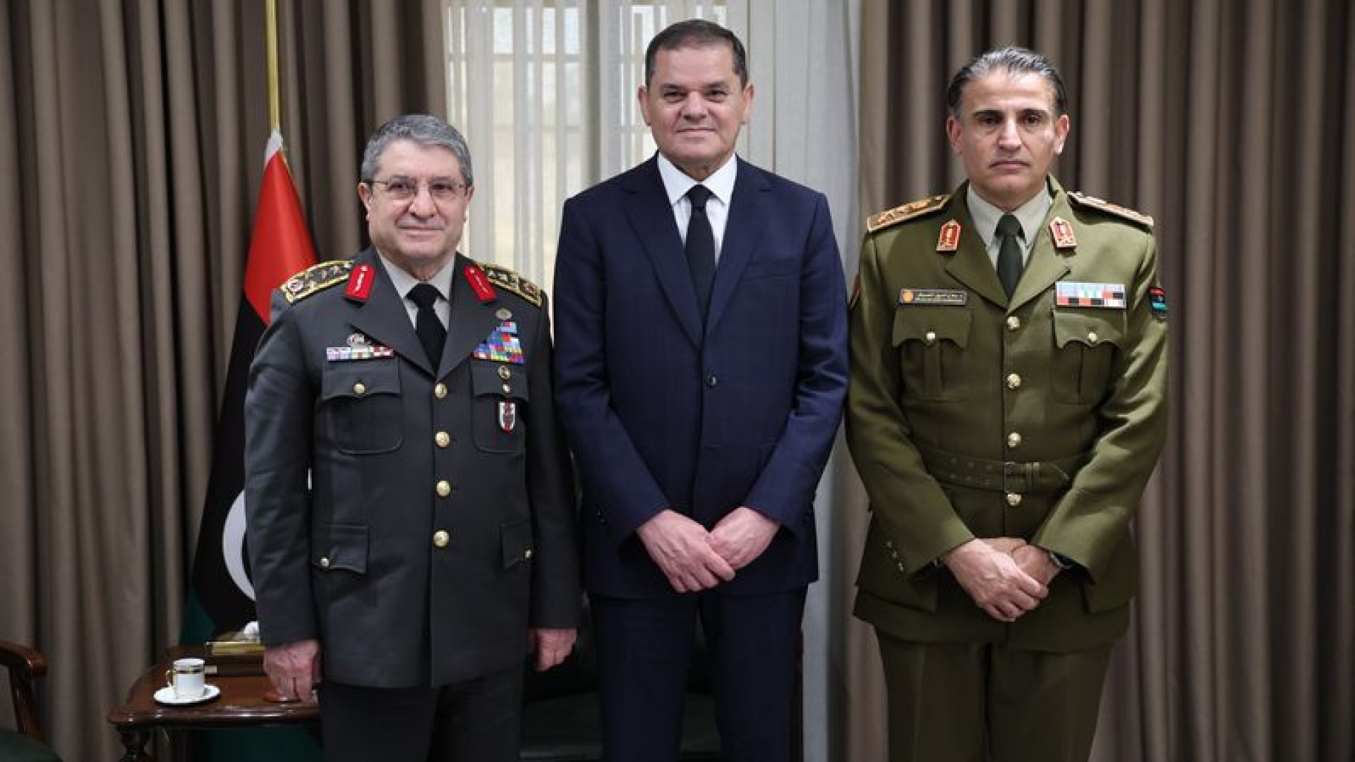 Genelkurmay Başkanı Libya'da: Bayraktaroğlu, Dibeybe ile Görüştü
