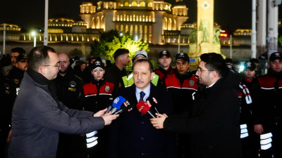 İstanbul'da yılbaşı önlemleri alındı