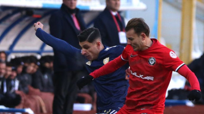 Erzurumspor FK, tek attı üç aldı!