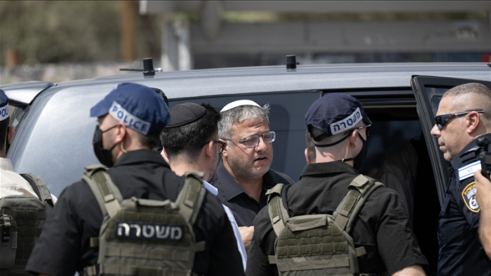 İsrailli sağcı bakan Ben-Gvir'i taşlandı