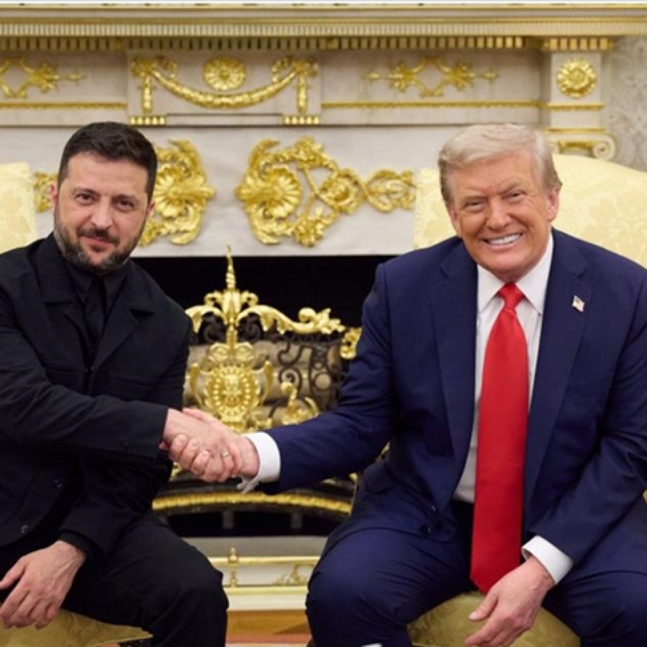 Trump, Zelenskiy ile Florida'da görüştü