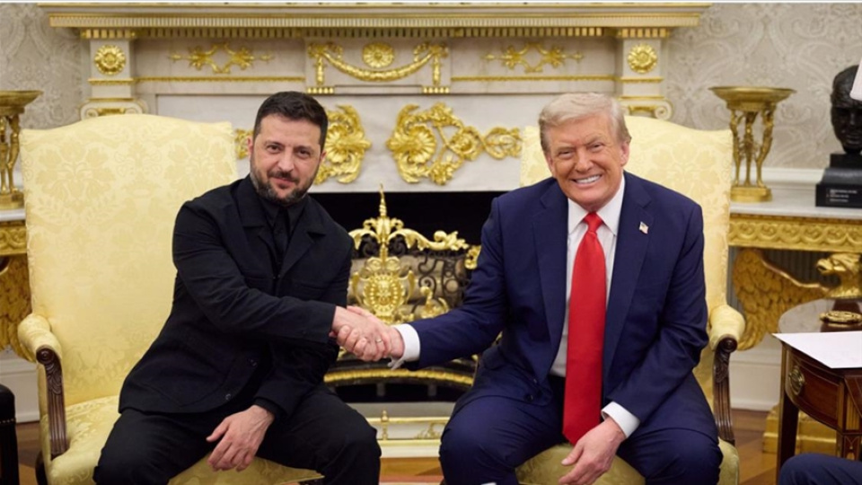 Trump, Zelenskiy ile Florida'da görüştü