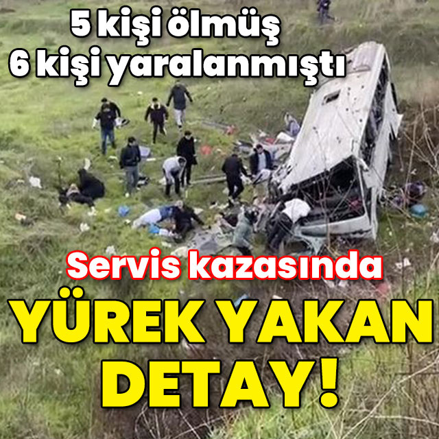 5 kişinin öldüğü kazada yürek yakan detay!