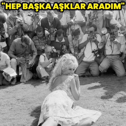 "Hep başka aşklar aradım"