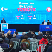 Sosyal konutta kura çekimi başladı