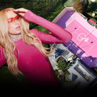 Malikanede pembe tenis kortu