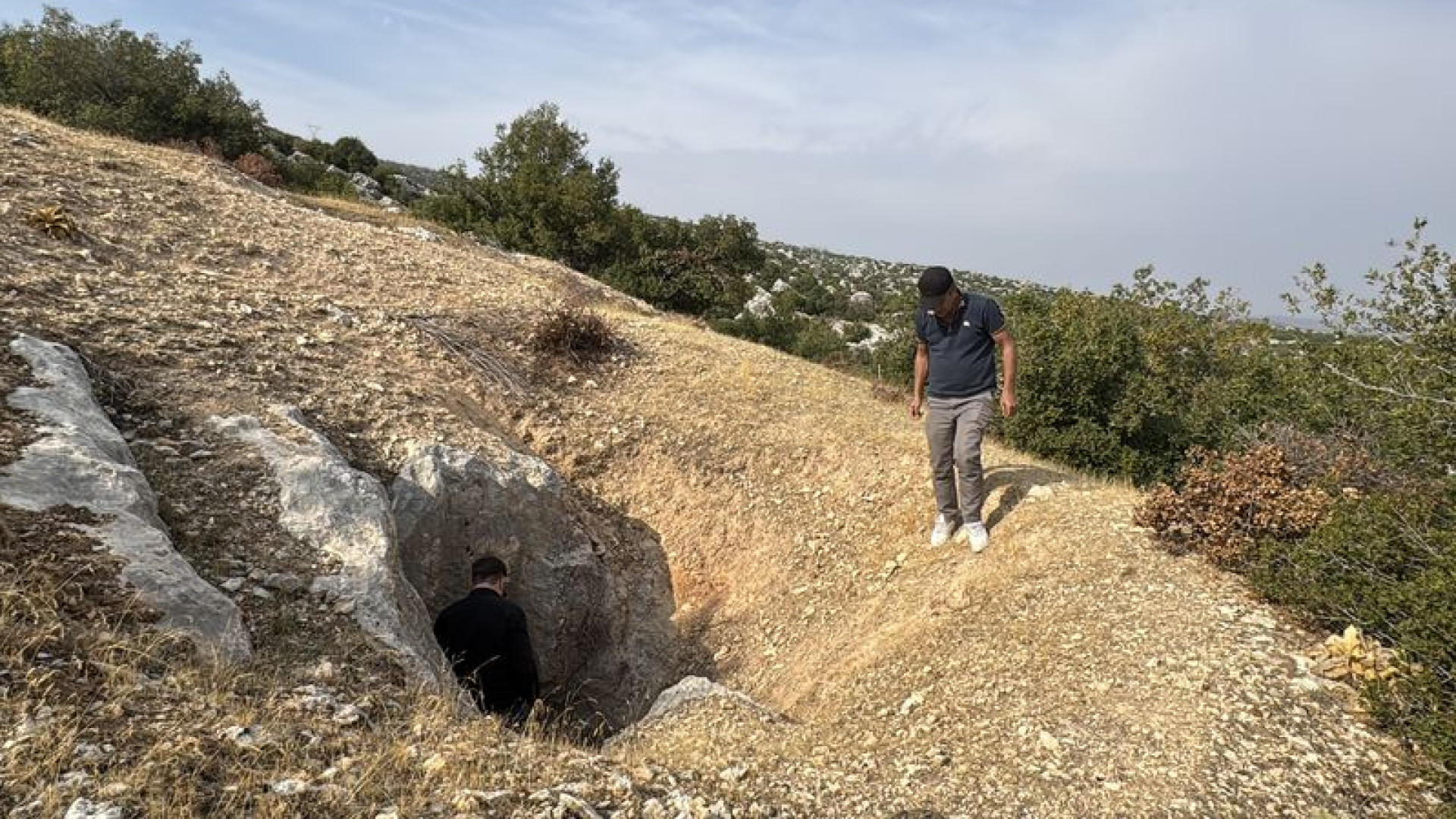 Adıyaman'da 1800 yıllık olduğu değerlendirilen kubbeli mezar odası bulundu